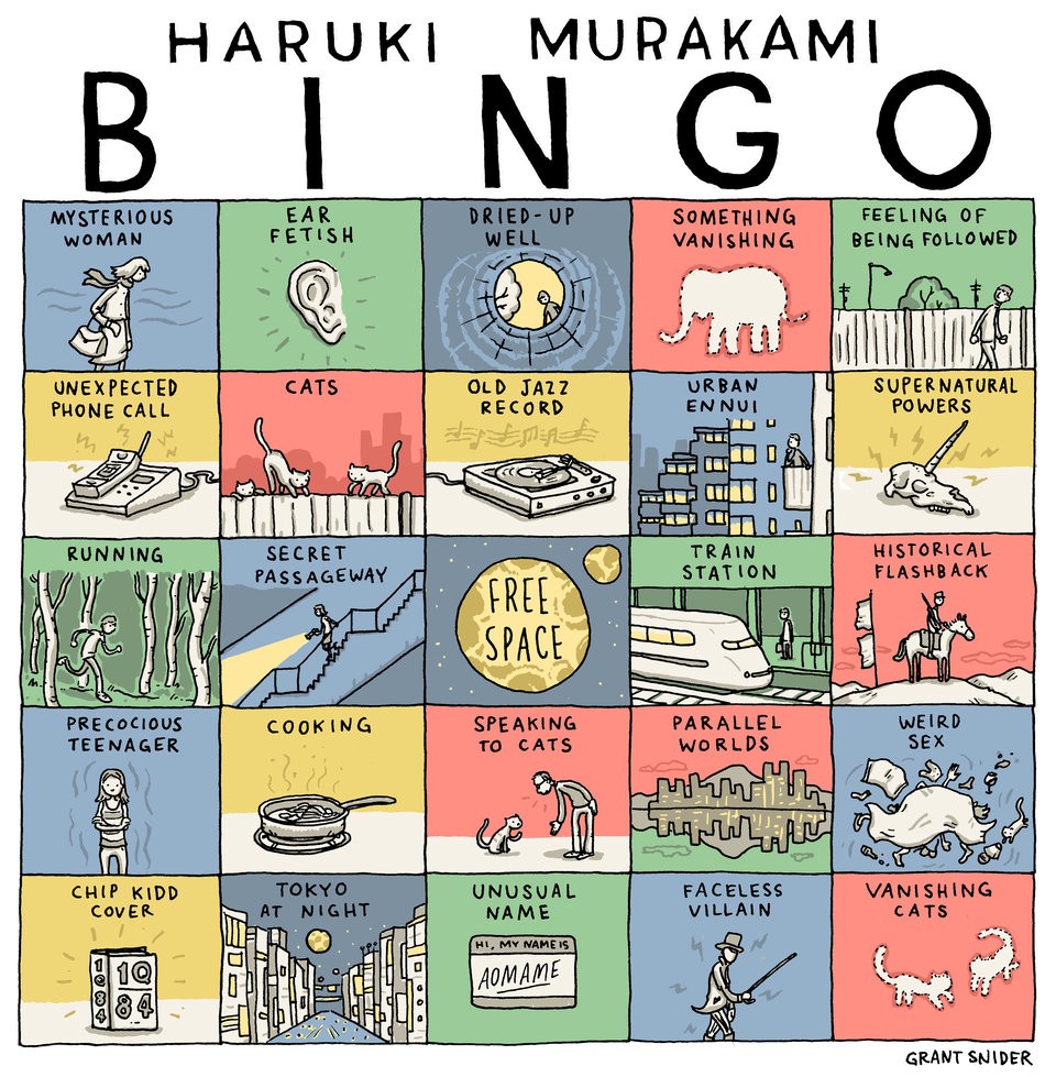 Murakami bingo comic