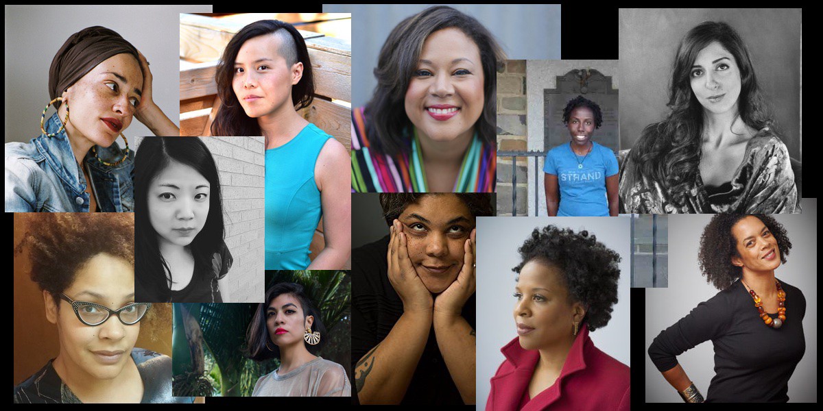 Author photos of WOC including Roxane Gay and Tayari Jones