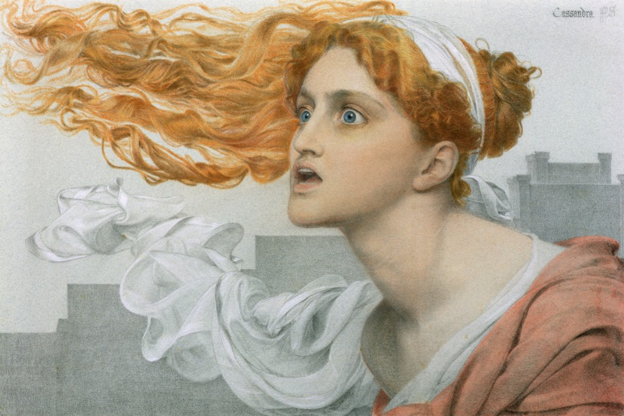 Cassandra by Anthony Frederick Augustus Sandys