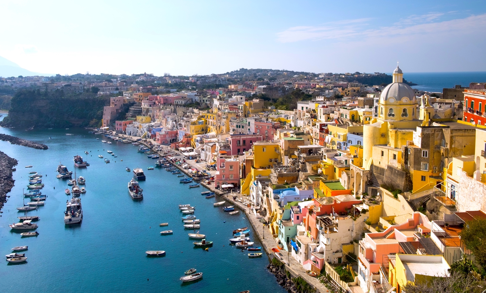 Procida Island in Italy