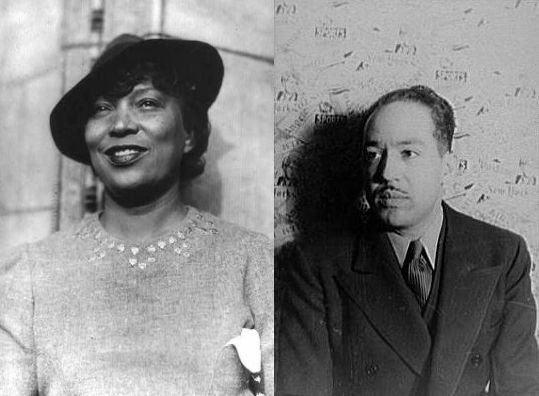 Zora Neale Hurston and Langston Hughes
