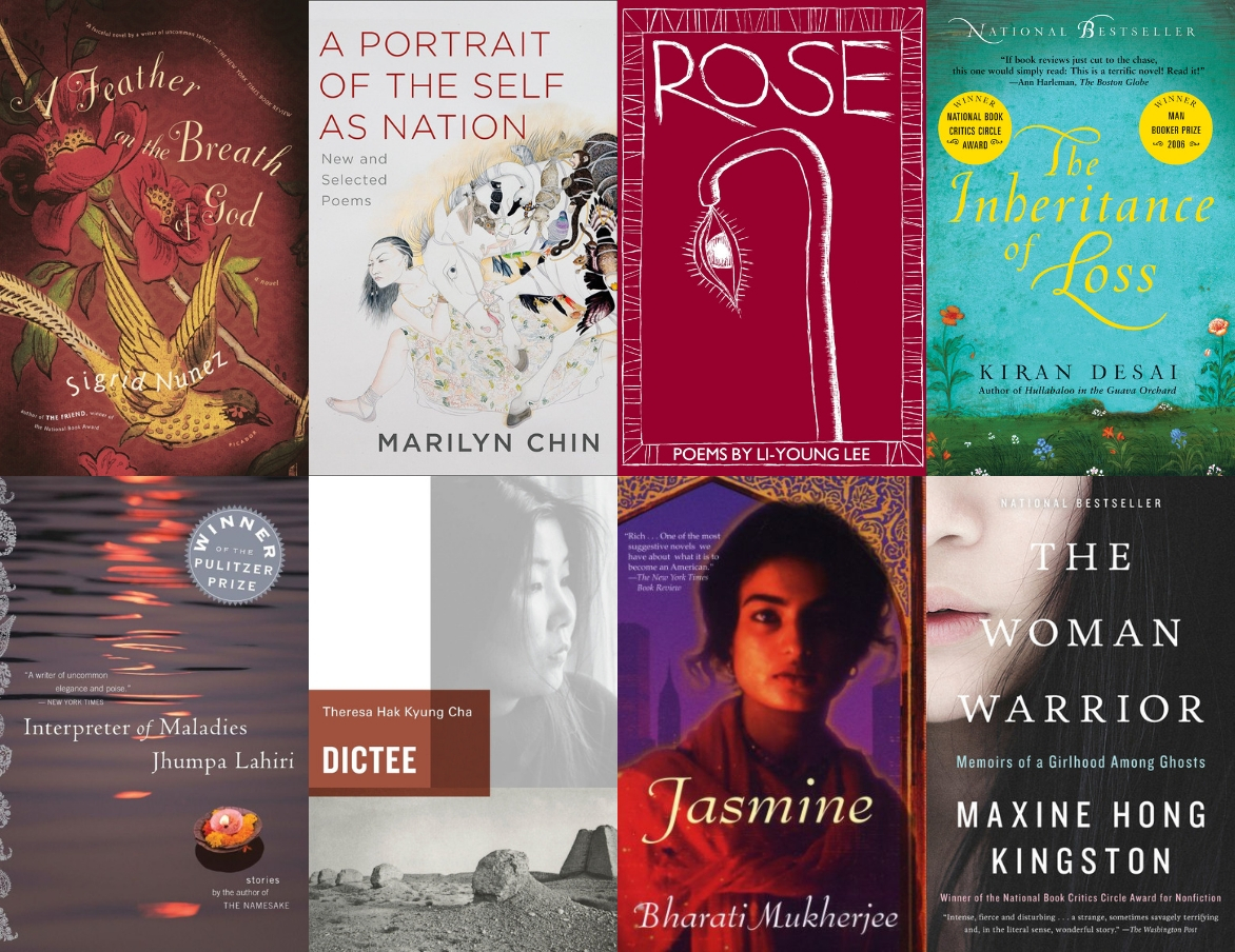 Asian American book covers