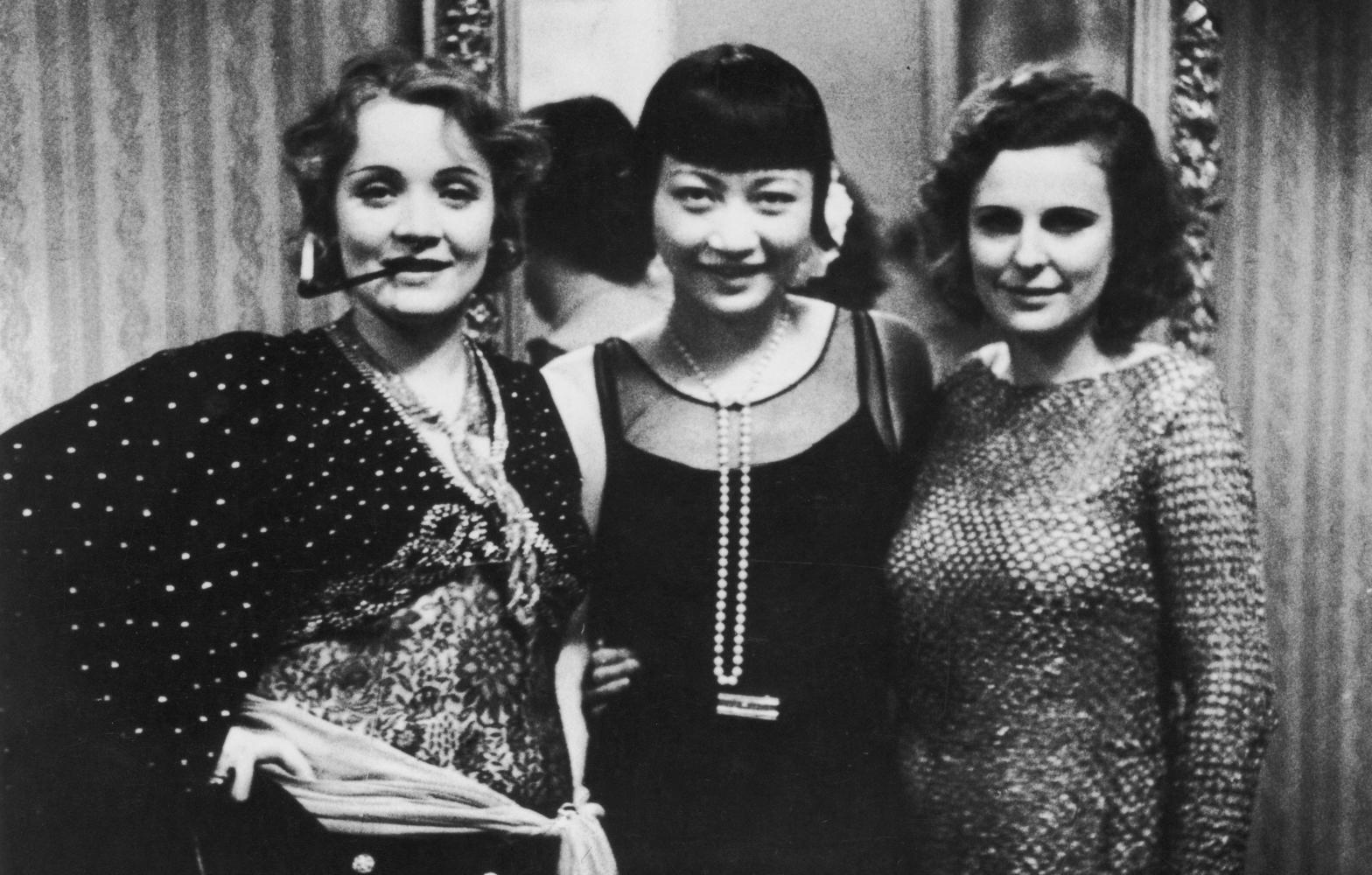 Leni Riefenstahl;Marlene Dietrich;Anna May Wong