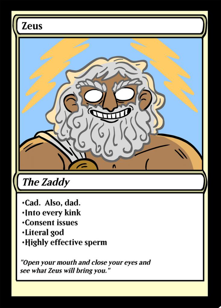 Zeus boyfriend card