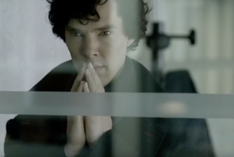 Benedict Cumberbatch as Sherlock Holmes