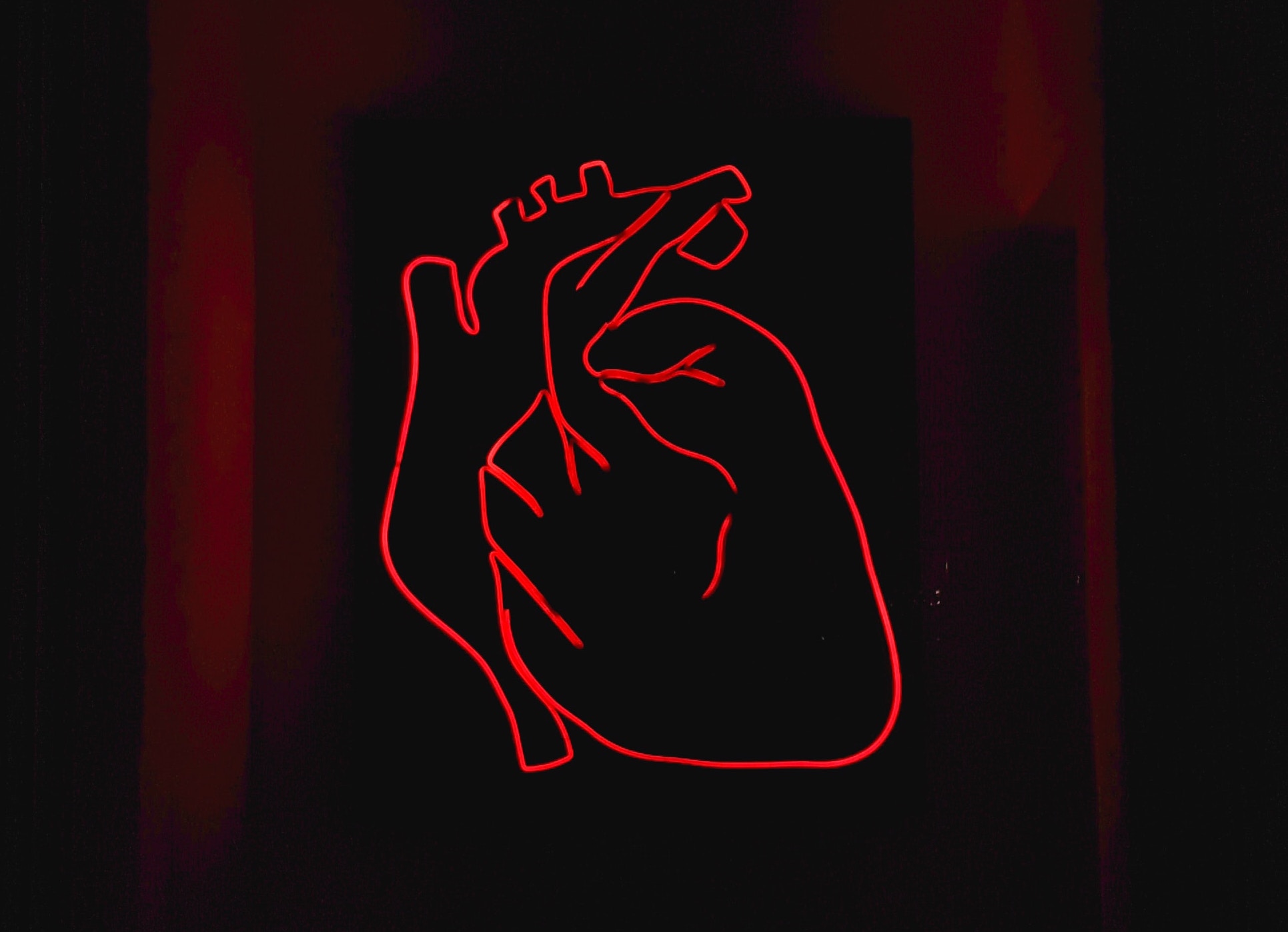 Neon heart