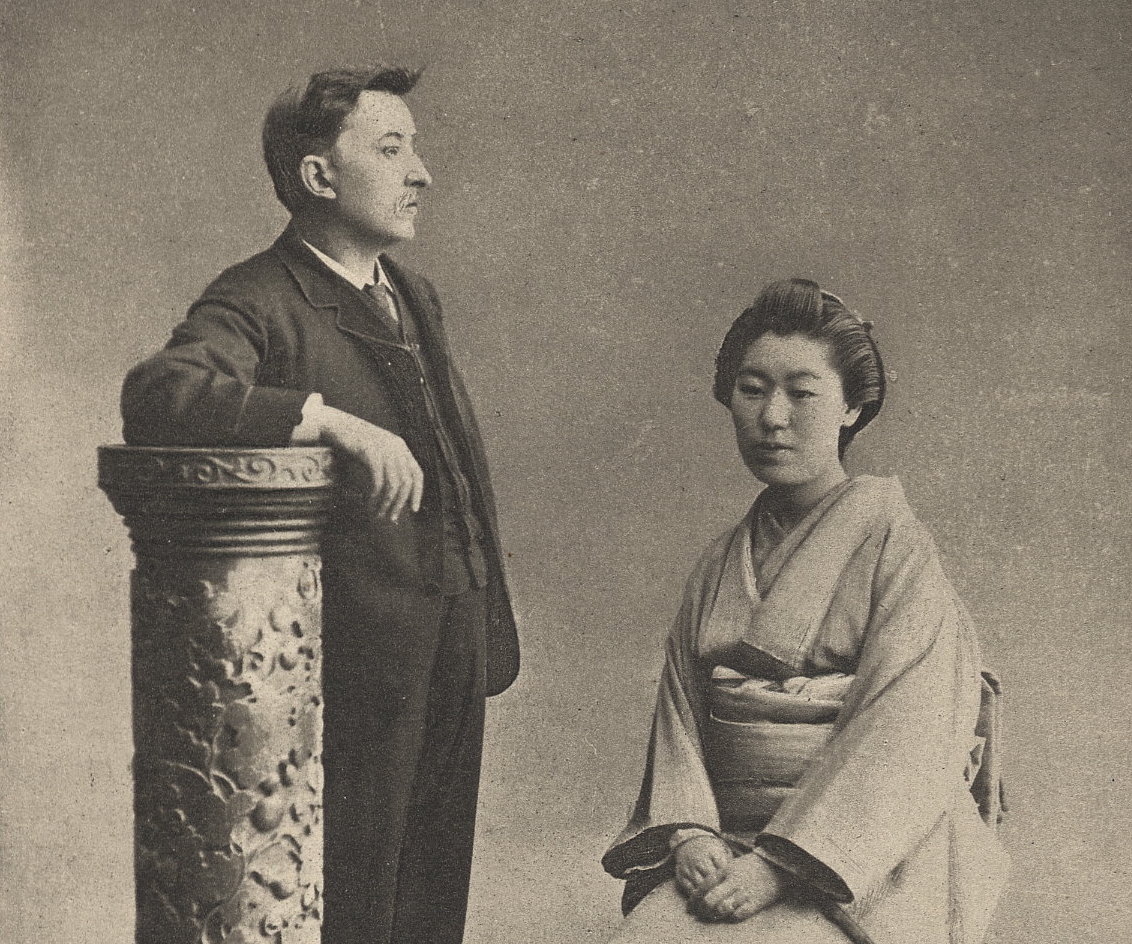 Lafcadio Hearn and his wife