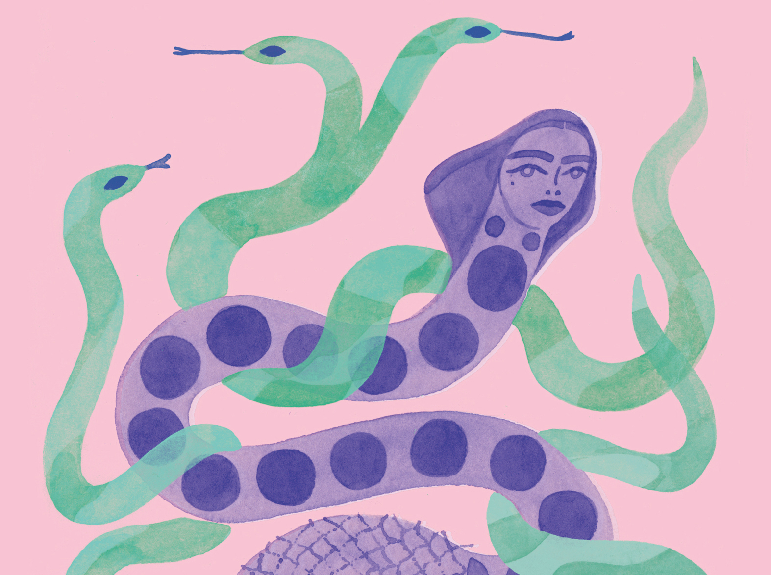 Illustration by Monica Ramos from "How To Cure a Ghost"