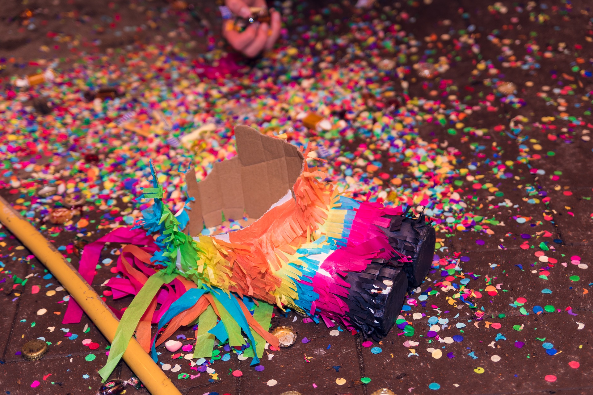 Exploded Pinata