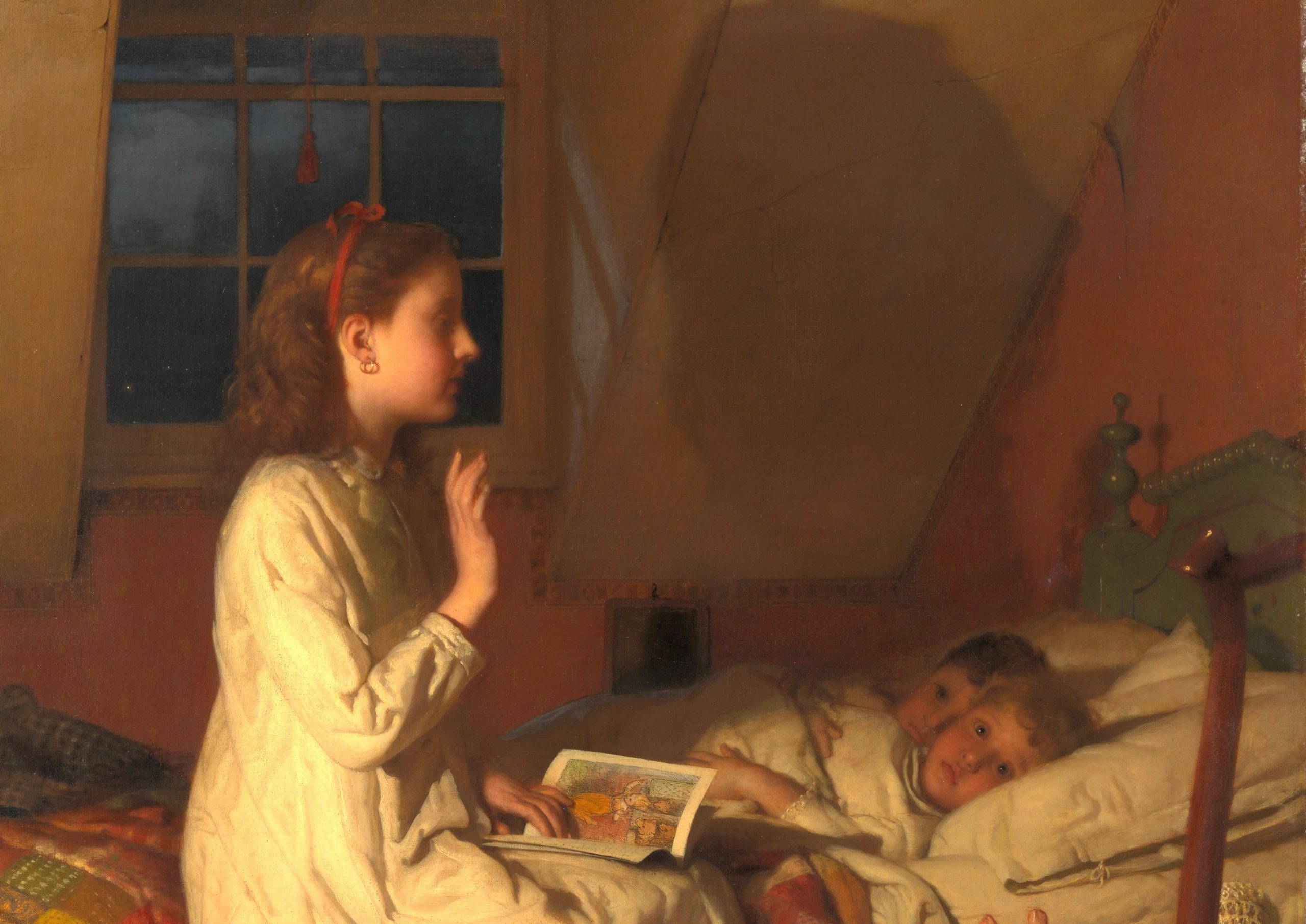 Story of Golden Locks (ca. 1870) by Seymour Joseph Guy.