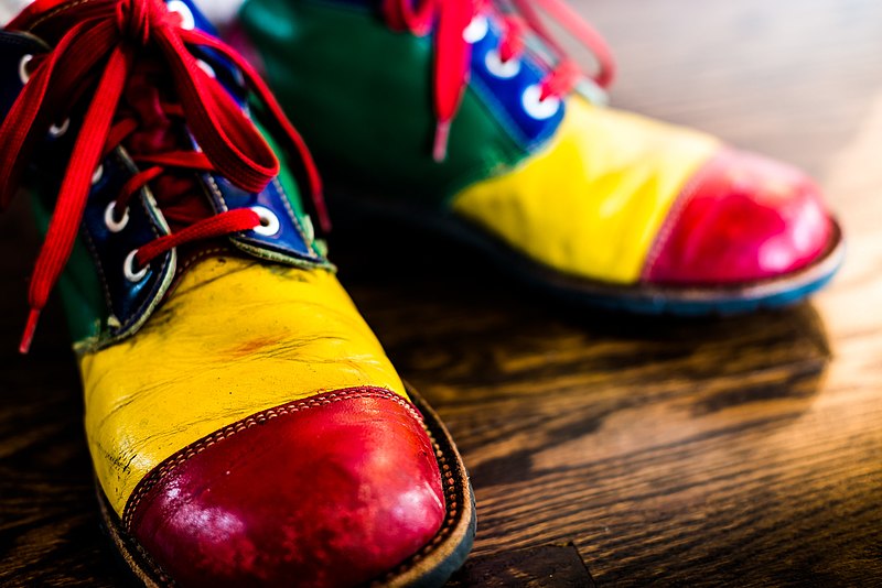 clown shoes