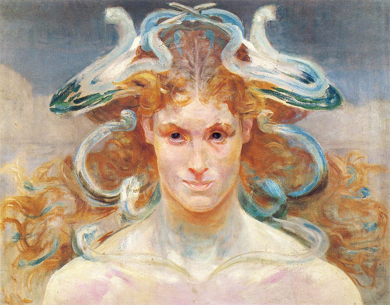 Medusa by Jacek Malczewski
