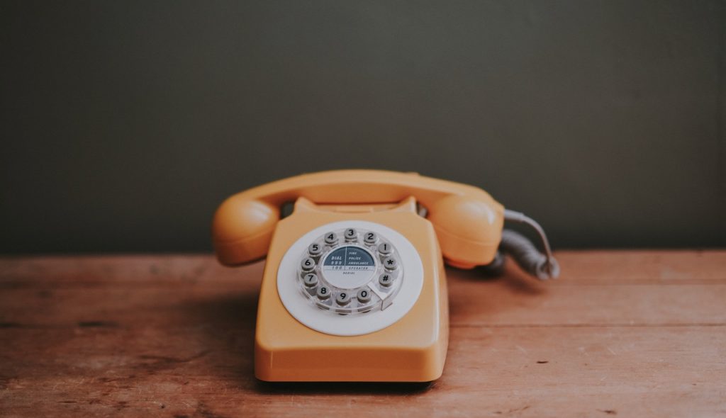 orange phone