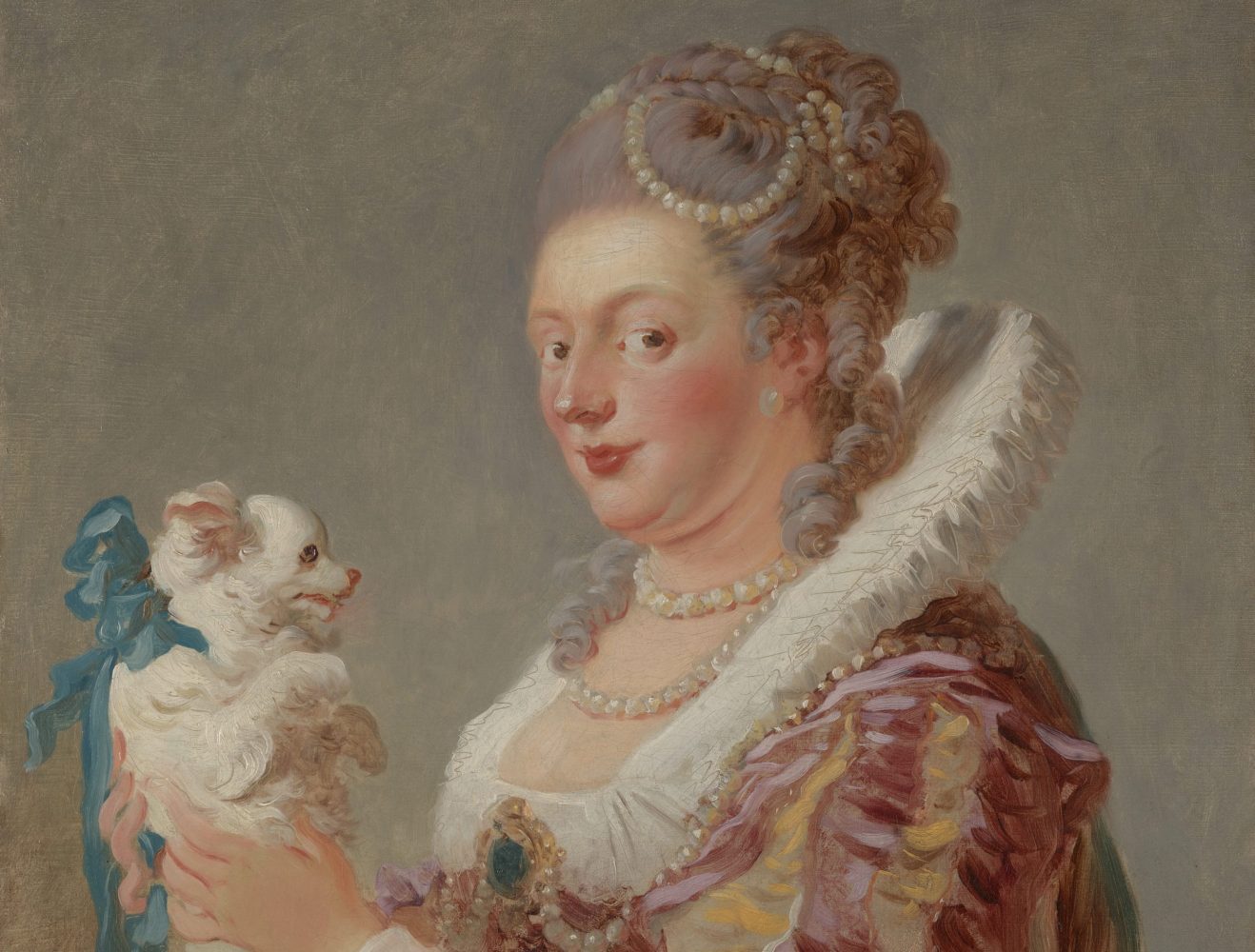 A Woman with a Dog, ca. 1769 by Jean Honoré Fragonard