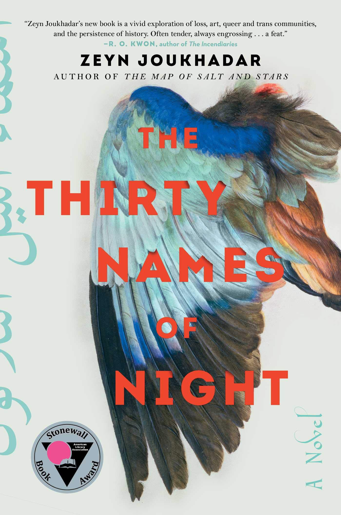 Amazon.com: The Thirty Names of Night: A Novel (9781982121495): Joukhadar, Zeyn: Books