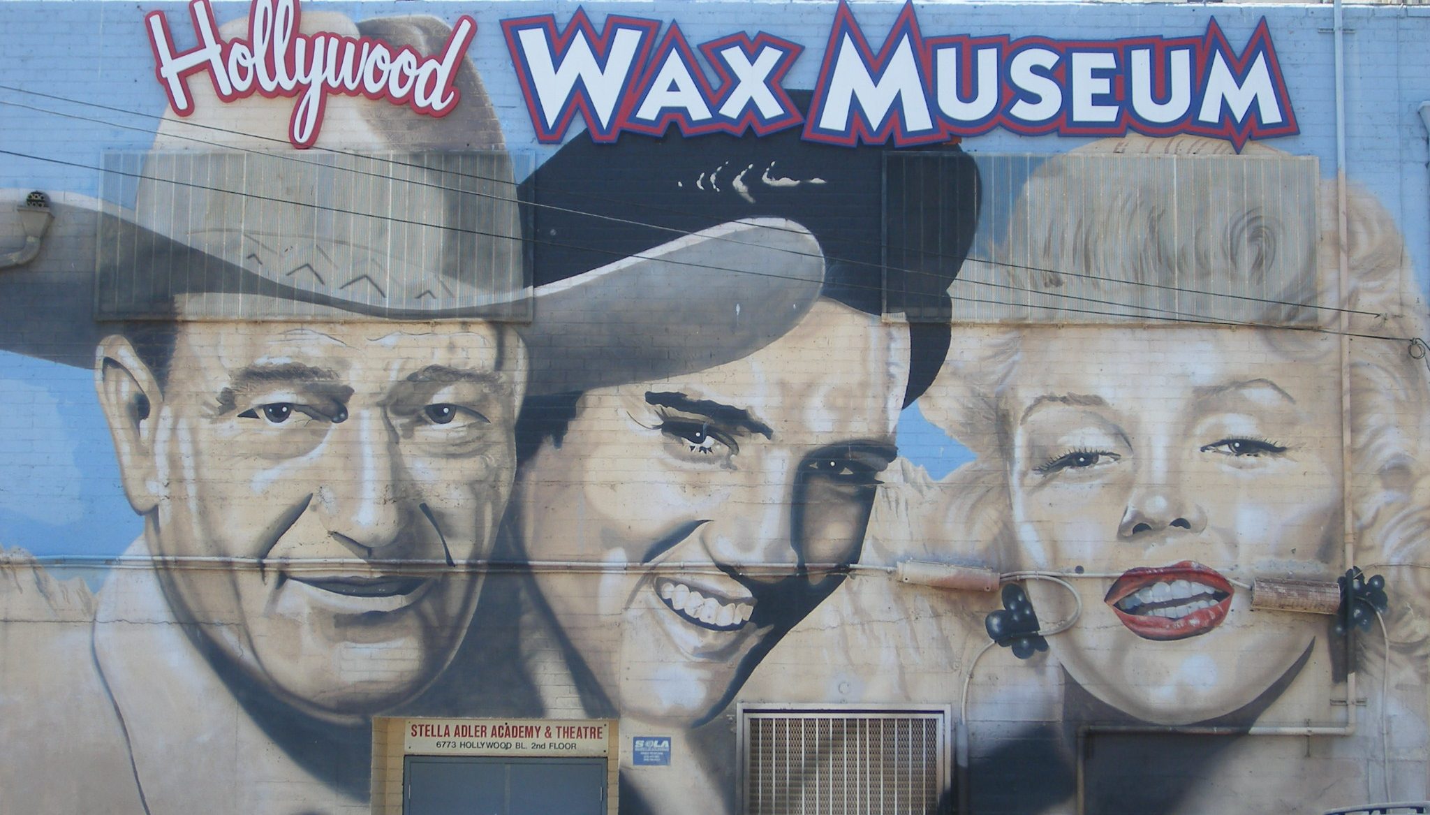was museum mural of celebrities