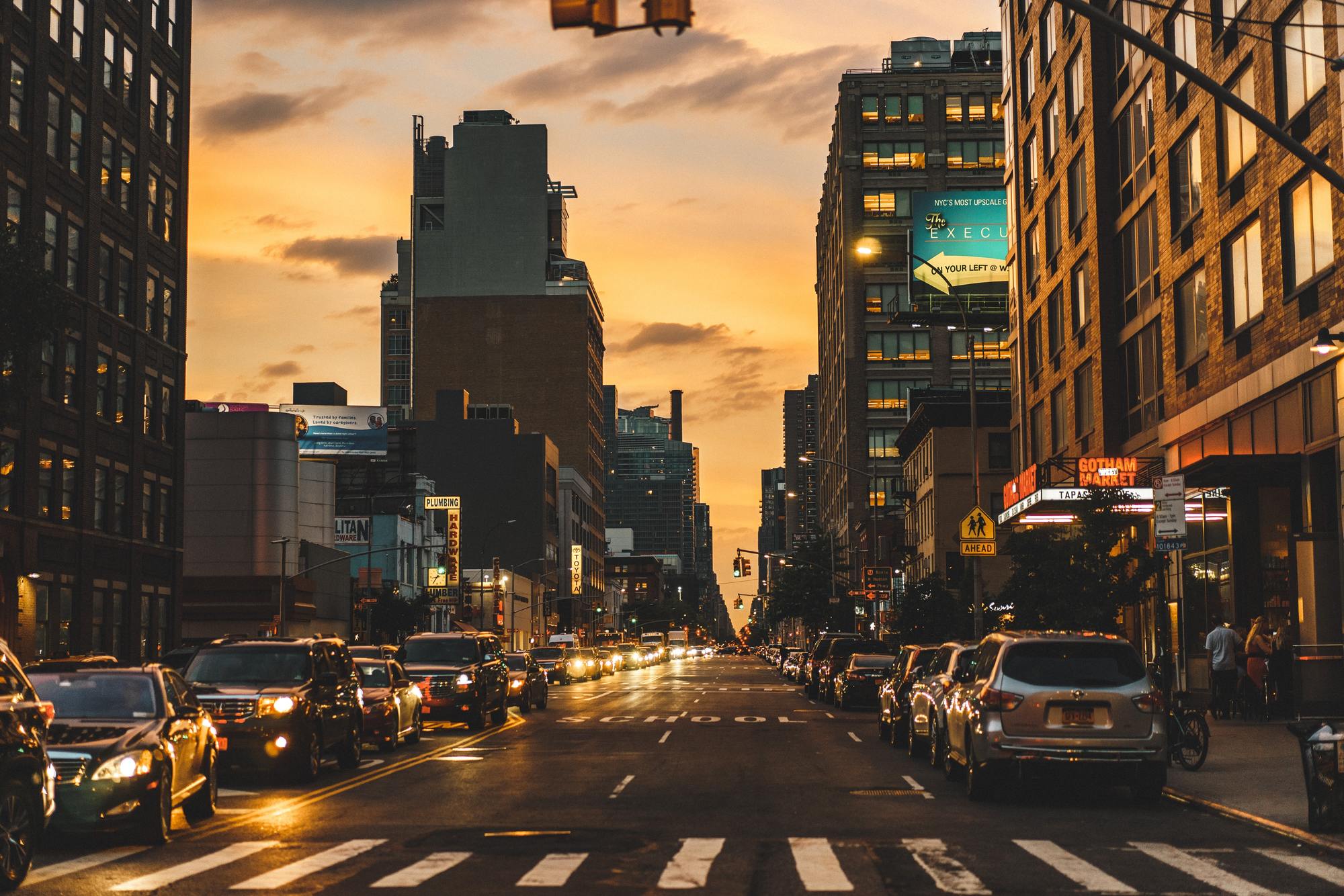 new york sunset