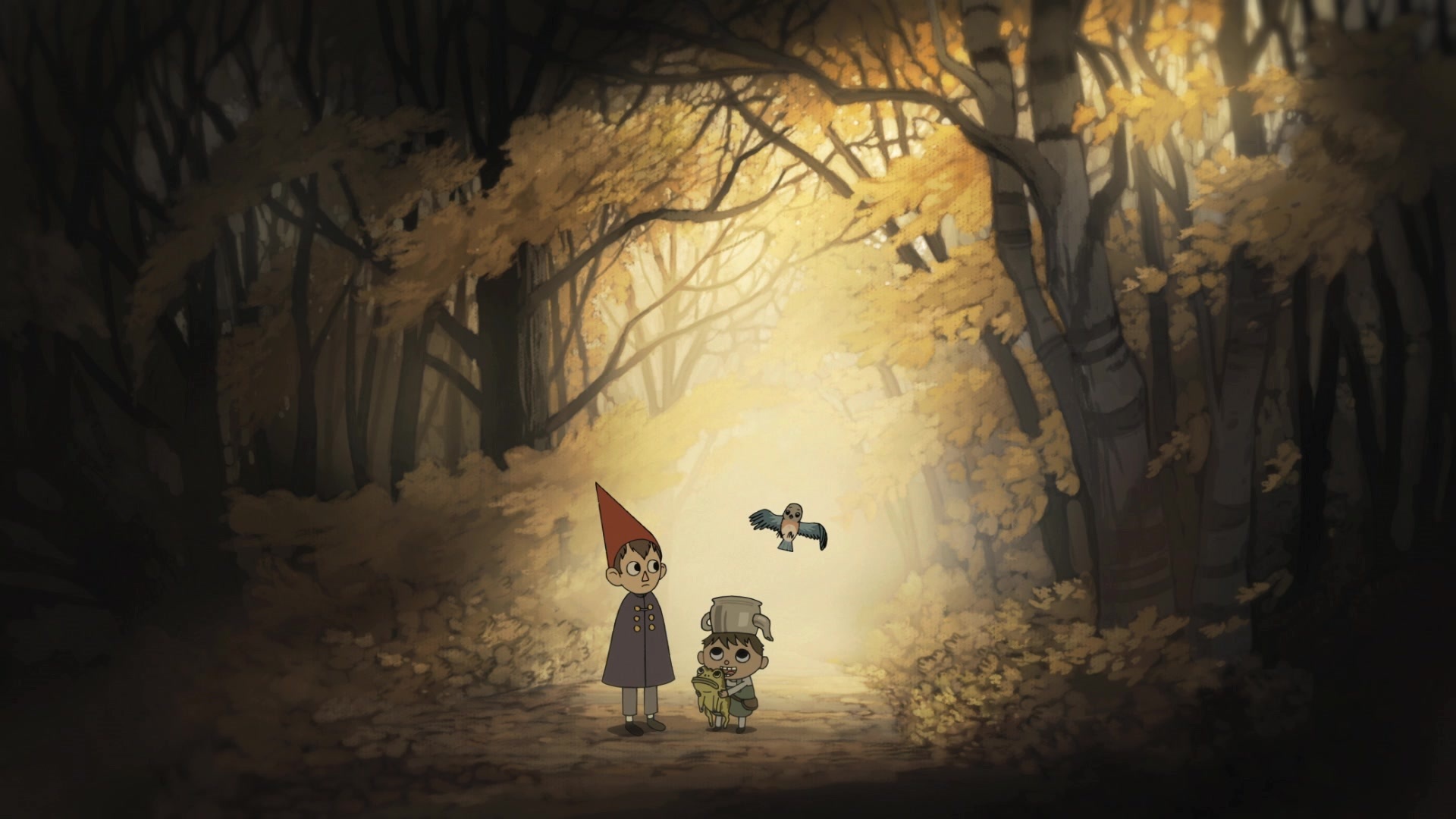 Screenshot from Over the Garden Wall