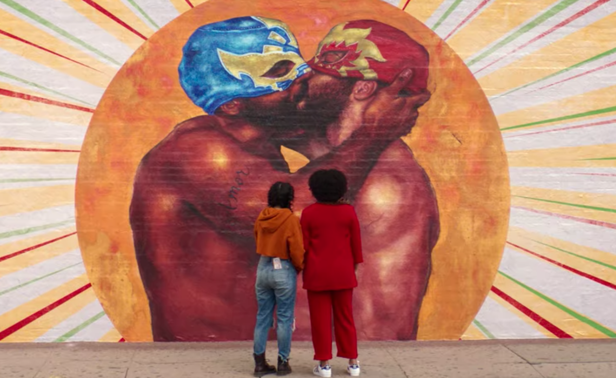 Screenshot from Netflix's Gente-fied