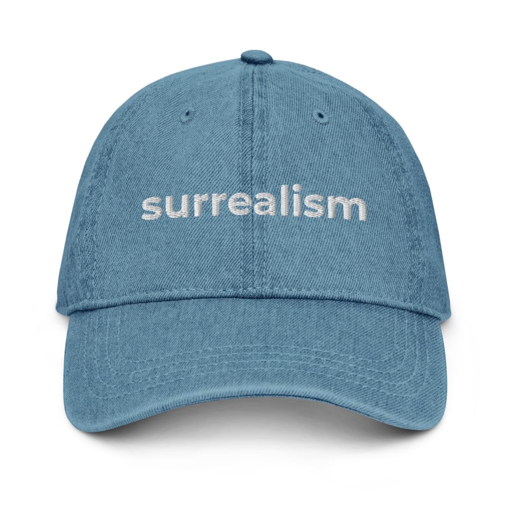 Surrealism Denim Hat
