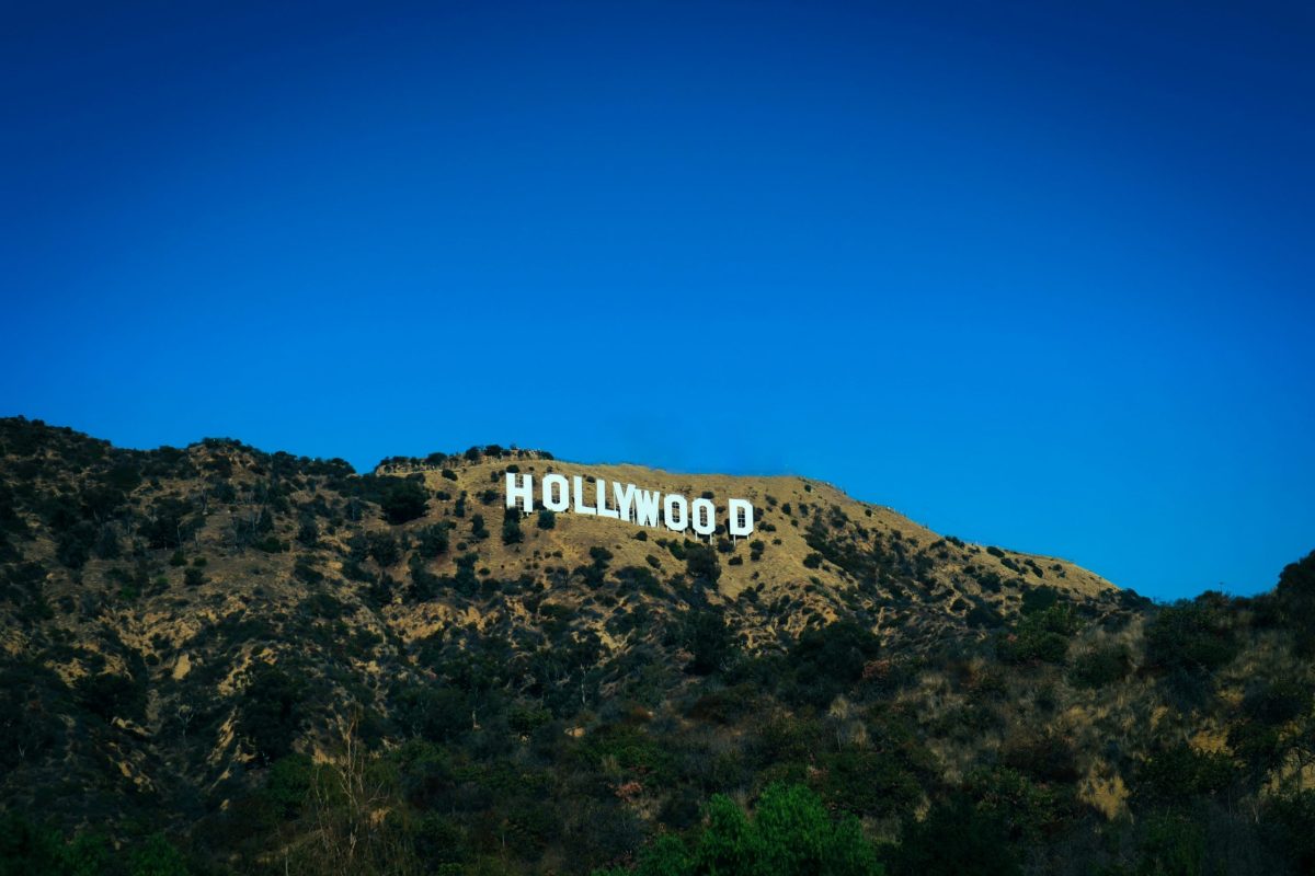 The HOLLYWOOD sign